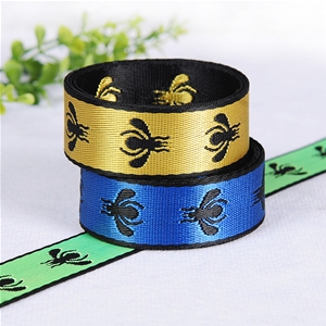 蜜蜂提花織帶