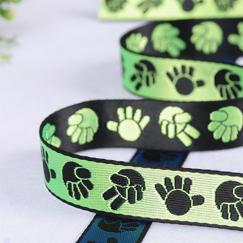 剪刀石頭布提花織帶